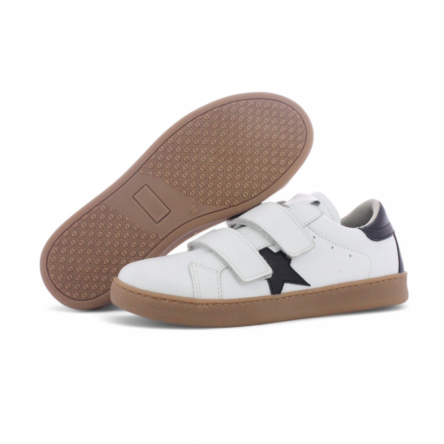 Itri- Cuir blanc et noir