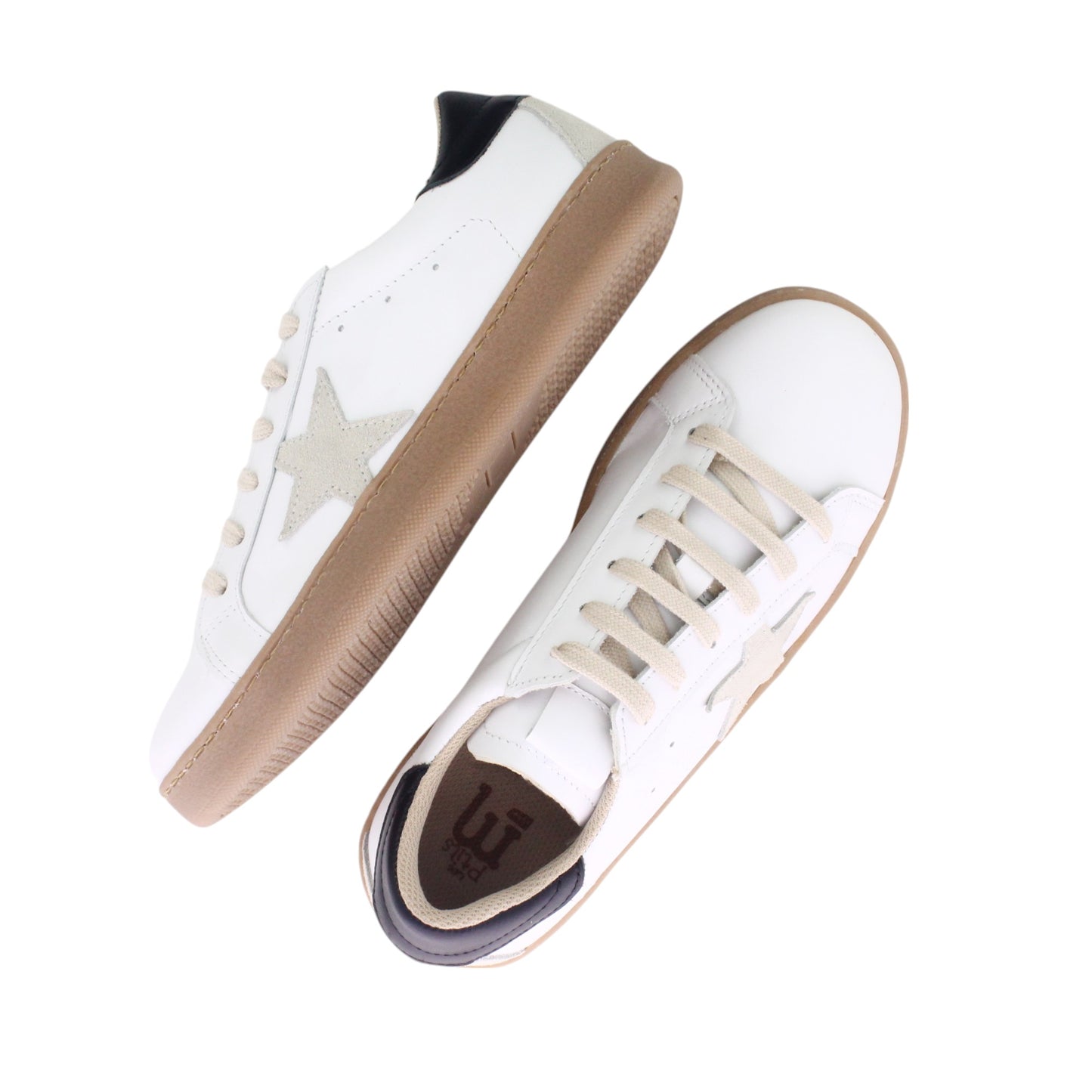 Itri- Cuir blanc et beige