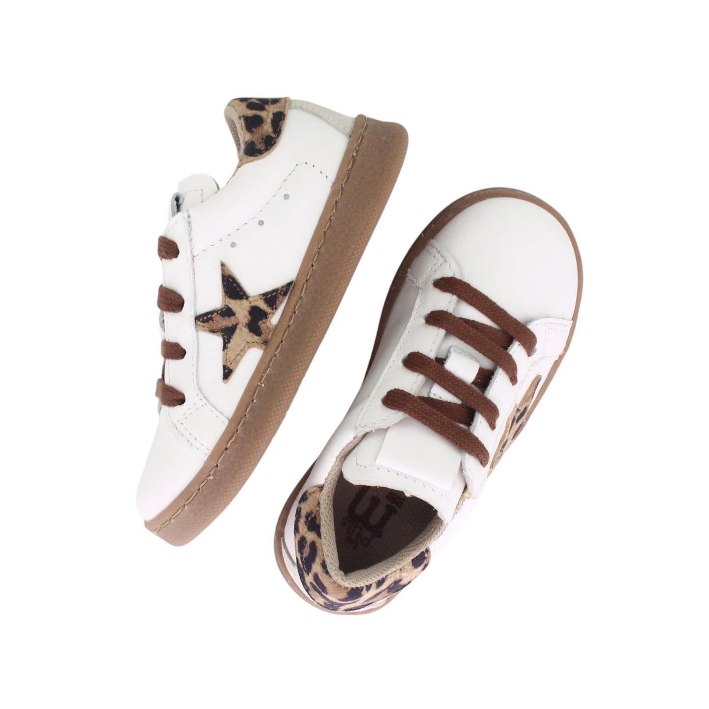 Itri - Kids - Blanc & motif léopard