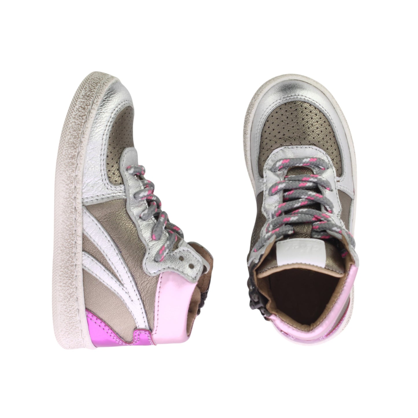 Jumpy - Zip - Gris & Rose