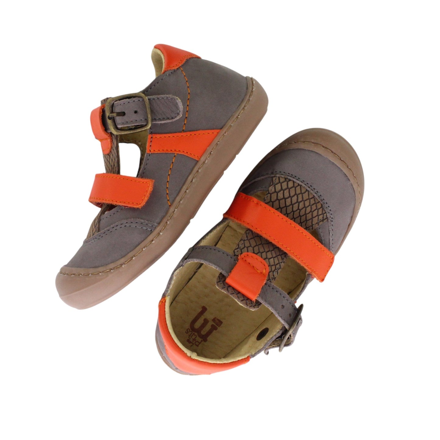 Flexi Spring - Taupe & Orange