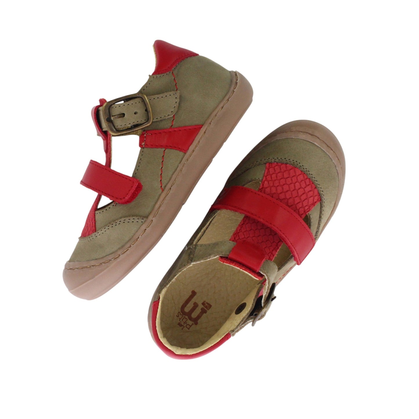 Flexi Spring - Kaki & Rouge