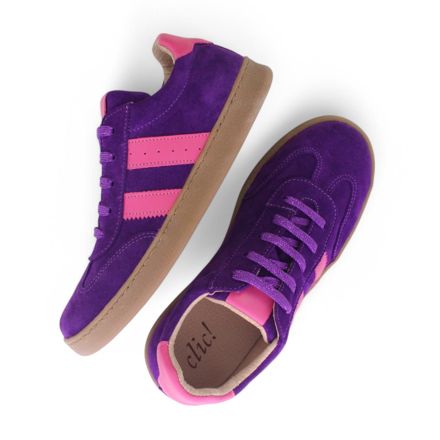 Jessy - Cuir violet rose