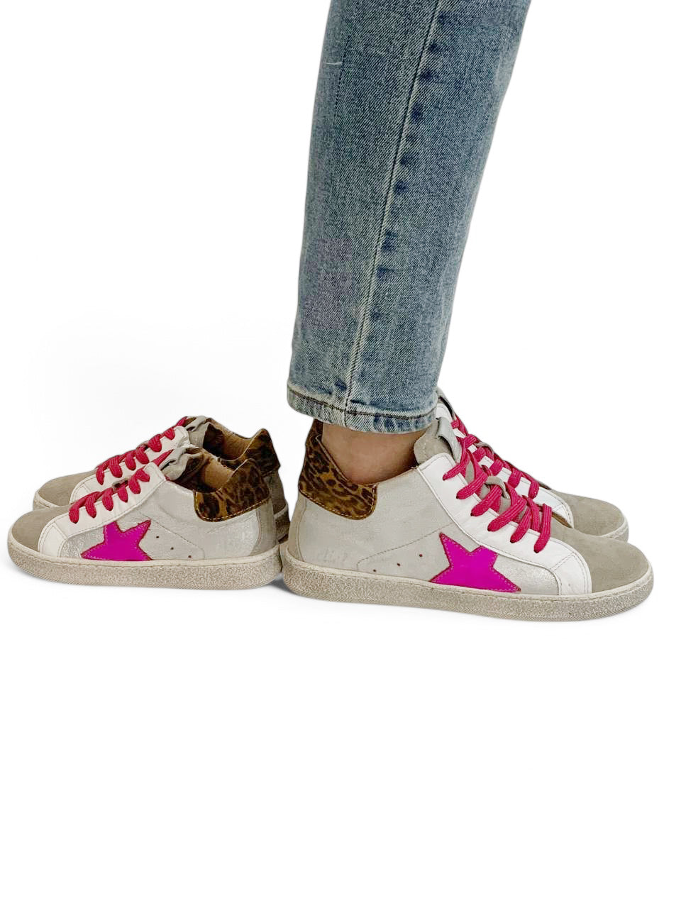 Alamira - Gris & Fuxia