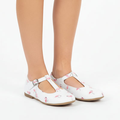 Bea - Blanc Flamingo
