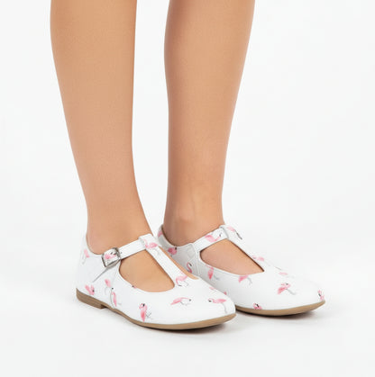 Bea - Blanc Flamingo