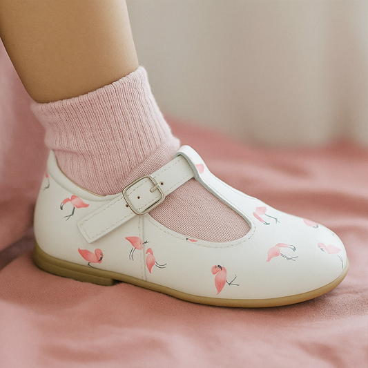 Bea - Blanc Flamingo