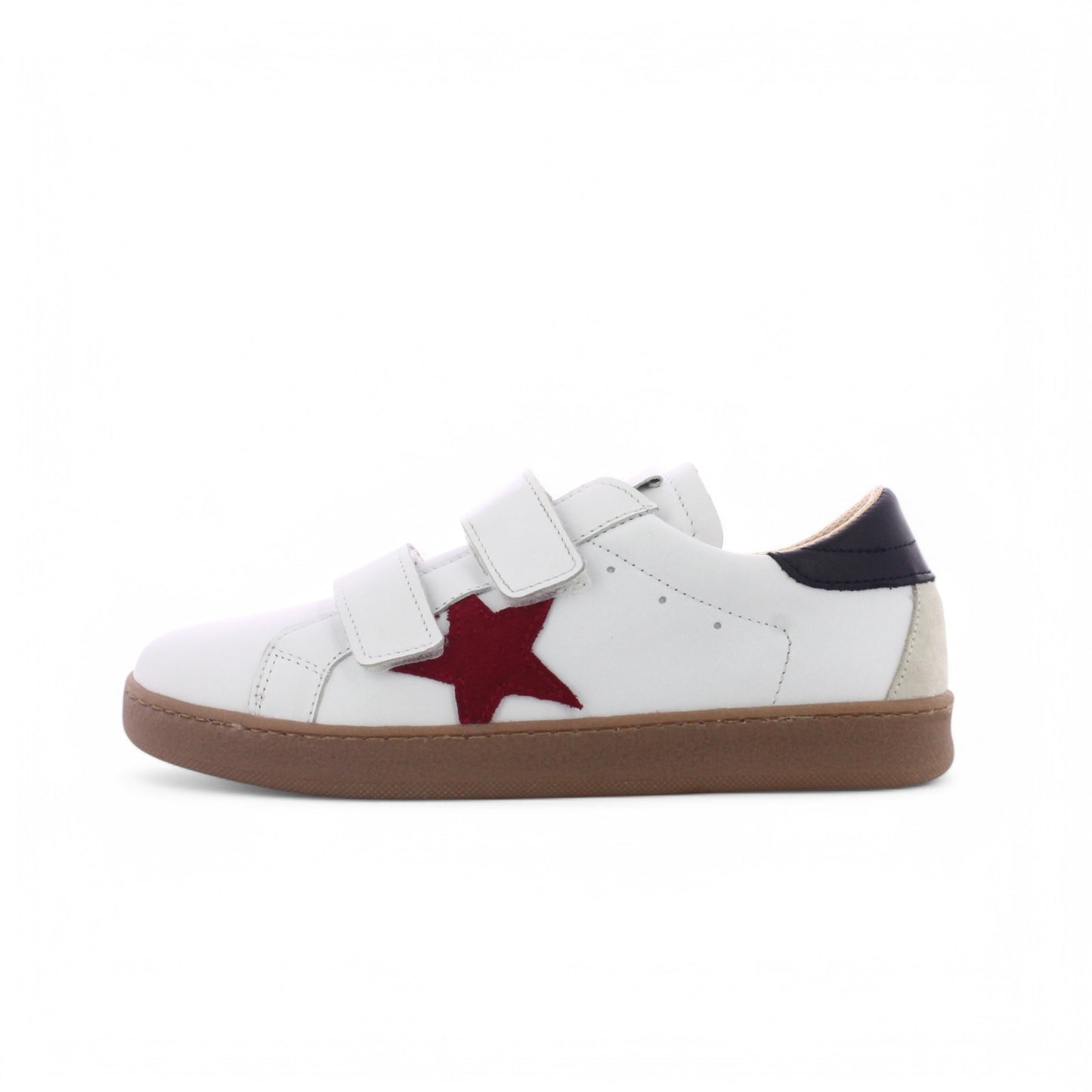 Itri- Cuir blanc et rouge