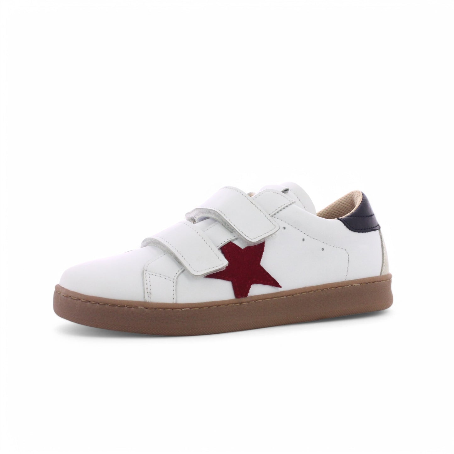 Itri- Cuir blanc et rouge