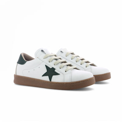 Itri- Cuir blanc et vert