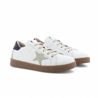 Itri- Cuir blanc et beige