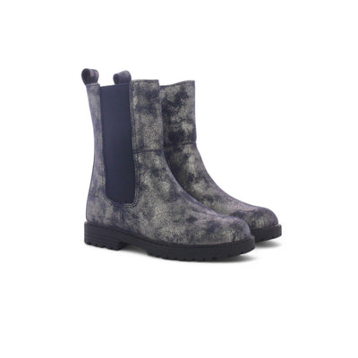 Beckie - Navy &amp; Silver