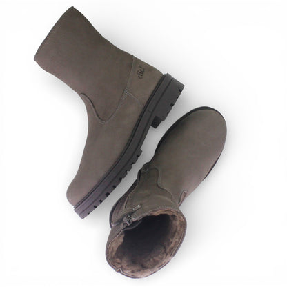 Flint Fourrée- Greige