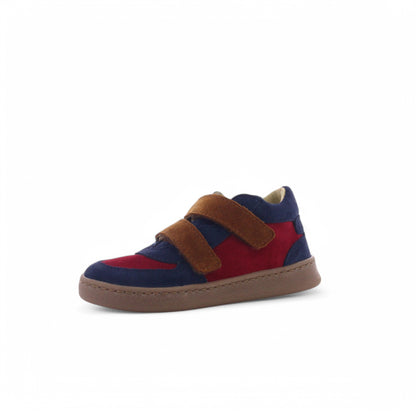 Zelie - Camel, Bleu, Rouge