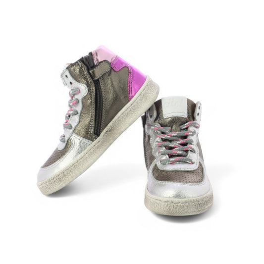 Jumpy - Zip -  Gris & Rose
