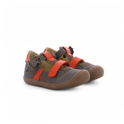 Flexi Spring - Taupe & Orange