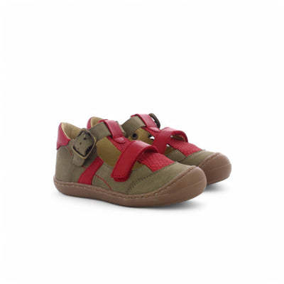 Flexi Spring - Kaki & Rouge