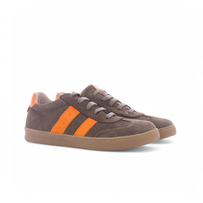 Jessy - Cuir taupe orange